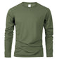 Spring Autumn Men‘s T-shirts Long Sleeve Casual Tops Solid Color High Quality Black T-Shirt Classic Men Clothing - Clothesfassion.store
