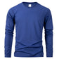Spring Autumn Men‘s T-shirts Long Sleeve Casual Tops Solid Color High Quality Black T-Shirt Classic Men Clothing - Clothesfassion.store