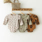 Spring Summer Baby Clothing Cotton Printed Infant Jumpsuits Newborn Long Sleeve Bodysuits - Clothesfassion.store
