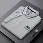 Summer Mens Embroidered Polo Shirts Short Sleeve Shirt Luxury Top Casual Lapel T-shirt Men Breathable Lightweight T Shirt Homme - Clothesfassion.store