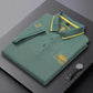 Summer Mens Embroidered Polo Shirts Short Sleeve Shirt Luxury Top Casual Lapel T-shirt Men Breathable Lightweight T Shirt Homme - Clothesfassion.store