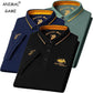 Summer Mens Embroidered Polo Shirts Short Sleeve Shirt Luxury Top Casual Lapel T-shirt Men Breathable Lightweight T Shirt Homme - Clothesfassion.store