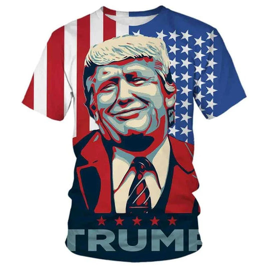 Summer popular men's printed T-shirt fashionable sports casual men's short sleeved street comfortable top - Clothesfassion.store