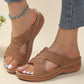 Summer Woman Shoes Sandals Non - Slip Women Shoe Slides Shoes For Women Wedge Shoes Woman Plus Size Women Slippers Female Footwear - Clothesfassion.store