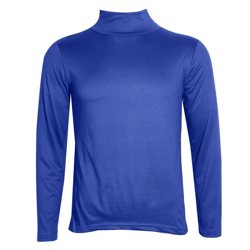 Thermal Underwear Tops Men Winter Clothes Thermal Shirt Autumn Men's Winter Tights High Neck Thin Slim Fit Long Sleeve T-shirt - Clothesfassion.store