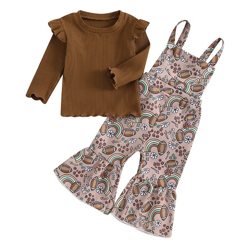 Toddler Boys Sweatshirt and Jogger Pants Set Long Sleeve Crew Neck Pullover with Dinosaur Print Elastic Waistband Trousers - Clothesfassion.store