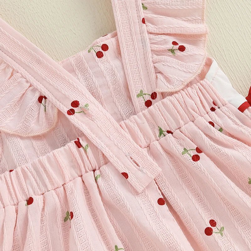 Toddler Girls Floral Ruffle Sleeve Top and Shorts Set Cute Flower Print Blouse with Elastic Waistband Shorts for Summer Outfits - Clothesfassion.store