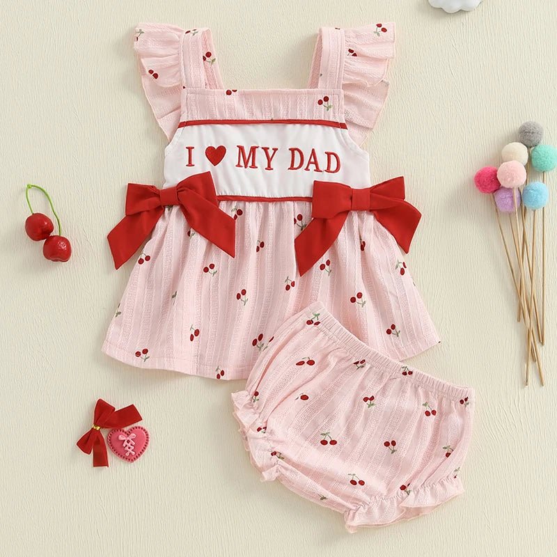 Toddler Girls Floral Ruffle Sleeve Top and Shorts Set Cute Flower Print Blouse with Elastic Waistband Shorts for Summer Outfits - Clothesfassion.store
