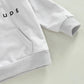 Toddler Kids Unisex 2 Piece Clothing Set Cute Graphic Print Crew Neck Sweatshirt Comfy Elastic Waist Jogger Pants Outfit - Clothesfassion.store