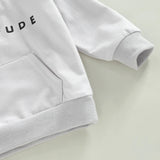 Toddler Kids Unisex 2 Piece Clothing Set Cute Graphic Print Crew Neck Sweatshirt Comfy Elastic Waist Jogger Pants Outfit - Clothesfassion.store