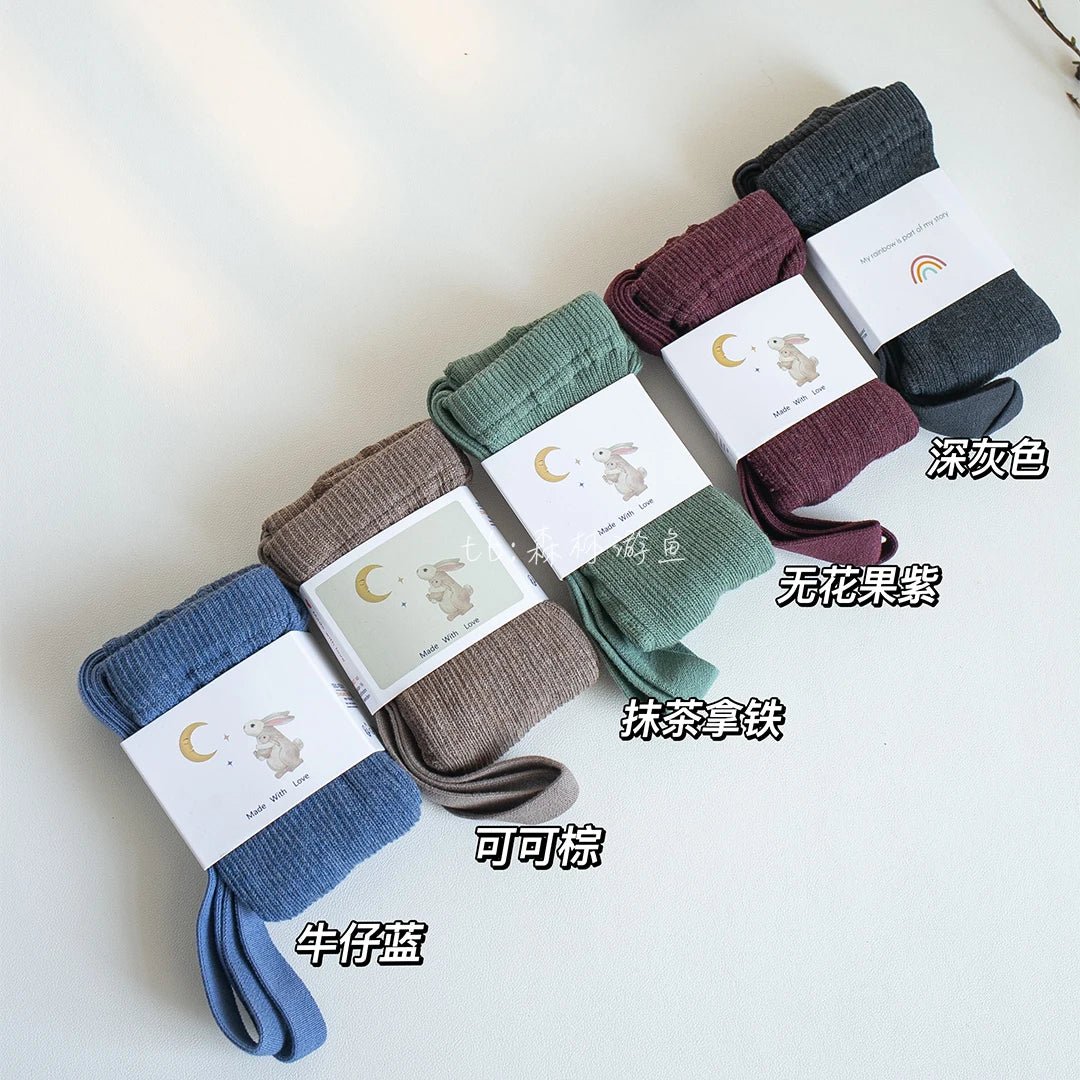 Toddler Tights Girl Brand Newborn Baby Stockings New Spring Luxurious Quality Infant Boy Tight with Strap Cute Kids Pantyhose - Clothesfassion.store