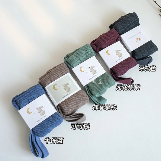 Toddler Tights Girl Brand Newborn Baby Stockings New Spring Luxurious Quality Infant Boy Tight with Strap Cute Kids Pantyhose - Clothesfassion.store