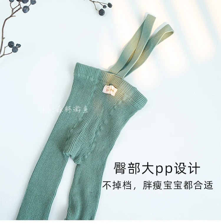 Toddler Tights Girl Brand Newborn Baby Stockings New Spring Luxurious Quality Infant Boy Tight with Strap Cute Kids Pantyhose - Clothesfassion.store