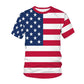 USA American Flag 3D Printed T-Shirts Men Women Fashion Streetwear Oversized Short Sleeve T Shirt Girl Tees Tops Woman Clothing - Clothesfassion.store