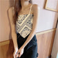 Woman Sexy Floral Tank Tops Women Corset Femme New Style Tanks Crop Camisole Fashion Knit Camis High Street Irregularity Vest - Clothesfassion.store