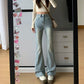 Women Flare Stretch Moustache Jeans Fashion Skinny Bell Bottom High Waist Gray Denim Pants Lady Classic Y2K Punk Long Trousers - Clothesfassion.store