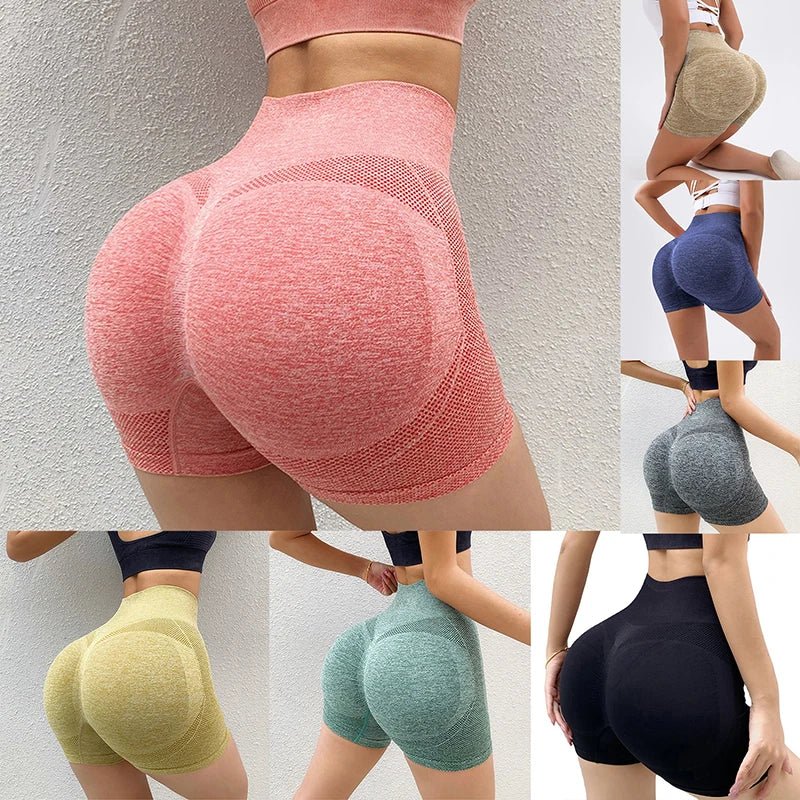 Women Shorts Sports For Women New Cycling Jogging Fitness High Waist Push Up Gym Shorts Leggings Women Yoga Clothing - Clothesfassion.store