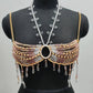 Women Tops Beaded Camisole Vest Bikini Bra Top Body Exaggerated Pearl Neck Bustier Beachwear Lingerie Woman's Club Rave - Clothesfassion.store