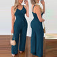 Women's Camisole Straight - leg Pants Casual Suit - Clothesfassion.store