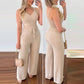 Women's Camisole Straight - leg Pants Casual Suit - Clothesfassion.store