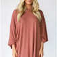Women's Clothing Fashion Solid Color Loose T-shirt Tight Shorts Women - Clothesfassion.store