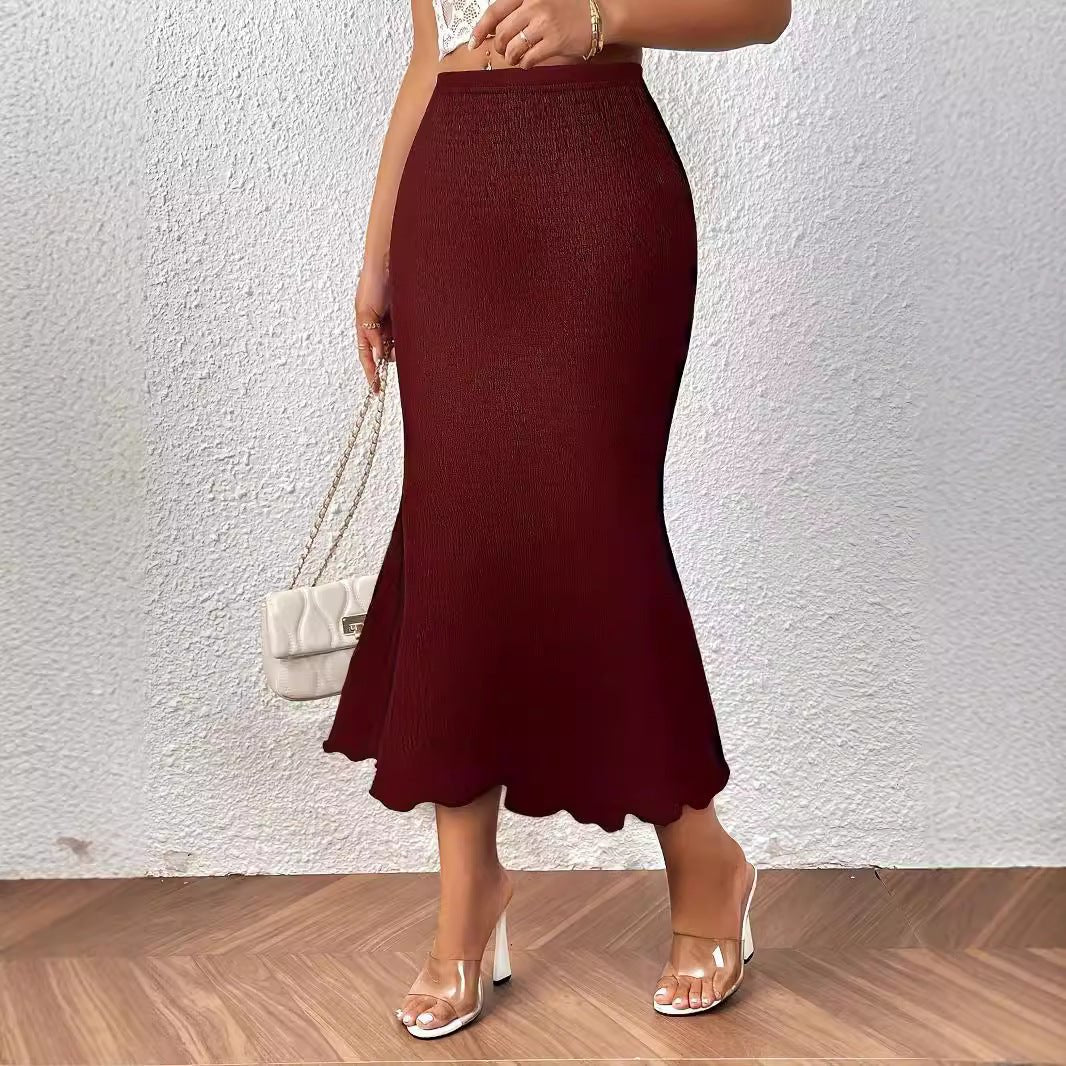 Women's Fashion Elegant Knitted Jacquard Stretch - Clothesfassion.store