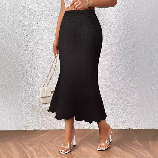 Women's Fashion Elegant Knitted Jacquard Stretch - Clothesfassion.store