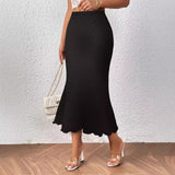 Women's Fashion Elegant Knitted Jacquard Stretch - Clothesfassion.store