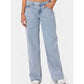 Women's High Waist Wide Leg Mopping Jeans - Clothesfassion.store
