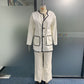Women's Suit Fashion Casual Loose Solid Color Two - piece Set - Clothesfassion.store