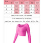 Women's Yoga Top Long Sleeved Round Neck Sports Wear Fitness Running Seamless Gym Woman Sport Shirt Female Workout Tops T-shirt - Clothesfassion.store