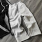 Y2k Gray Casual Pants Vintage Functional Tactical Men's Women's Premium Jogging Wide Leg Pants Drawstring Streetwear Sweatpants - Clothesfassion.store