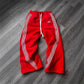Y2k Gray Casual Pants Vintage Functional Tactical Men's Women's Premium Jogging Wide Leg Pants Drawstring Streetwear Sweatpants - Clothesfassion.store