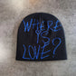 Y2K Letter Knitted Winter Autumn Beanie Cap Men Women Kanye Beanies Gorras Hombre Top Warm Skiing Hat Ear Hats Hip Hop Skullcap - Clothesfassion.store