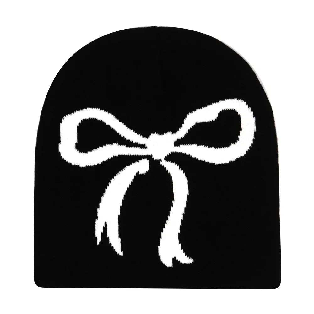 Y2K Letter Knitted Winter Autumn Beanie Cap Men Women Kanye Beanies Gorras Hombre Top Warm Skiing Hat Ear Hats Hip Hop Skullcap - Clothesfassion.store