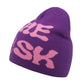 Y2K Letter Knitted Winter Autumn Beanie Cap Men Women Kanye Beanies Gorras Hombre Top Warm Skiing Hat Ear Hats Hip Hop Skullcap - Clothesfassion.store