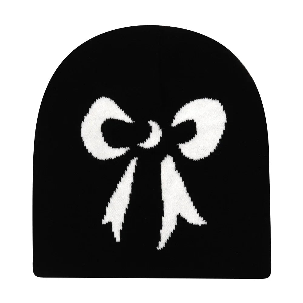 Y2K Letter Knitted Winter Autumn Beanie Cap Men Women Kanye Beanies Gorras Hombre Top Warm Skiing Hat Ear Hats Hip Hop Skullcap - Clothesfassion.store