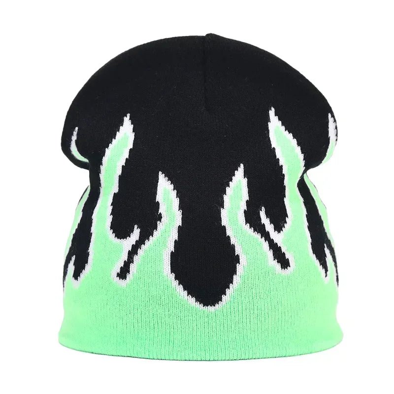 Y2K Letter Knitted Winter Autumn Beanie Cap Men Women Kanye Beanies Gorras Hombre Top Warm Skiing Hat Ear Hats Hip Hop Skullcap - Clothesfassion.store