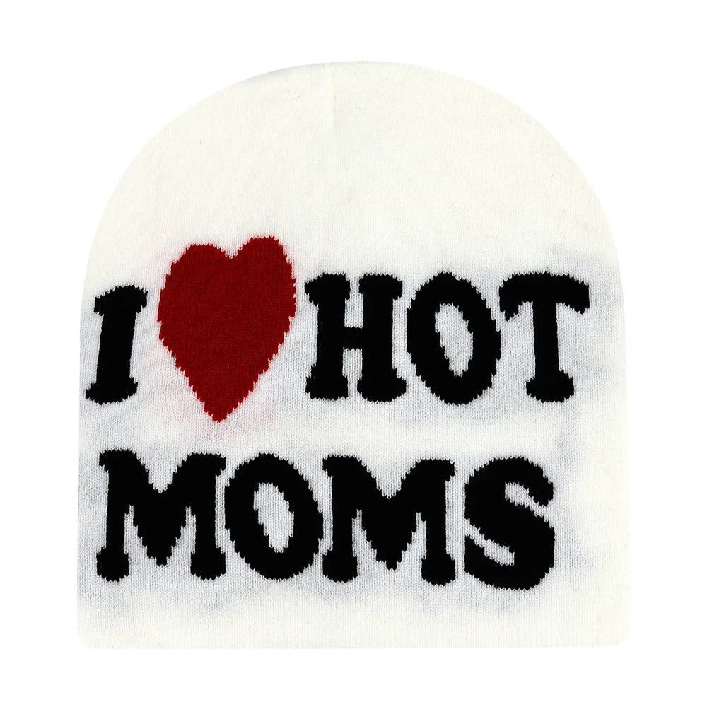 Y2K Letter Knitted Winter Autumn Beanie Cap Men Women Kanye Beanies Gorras Hombre Top Warm Skiing Hat Ear Hats Hip Hop Skullcap - Clothesfassion.store