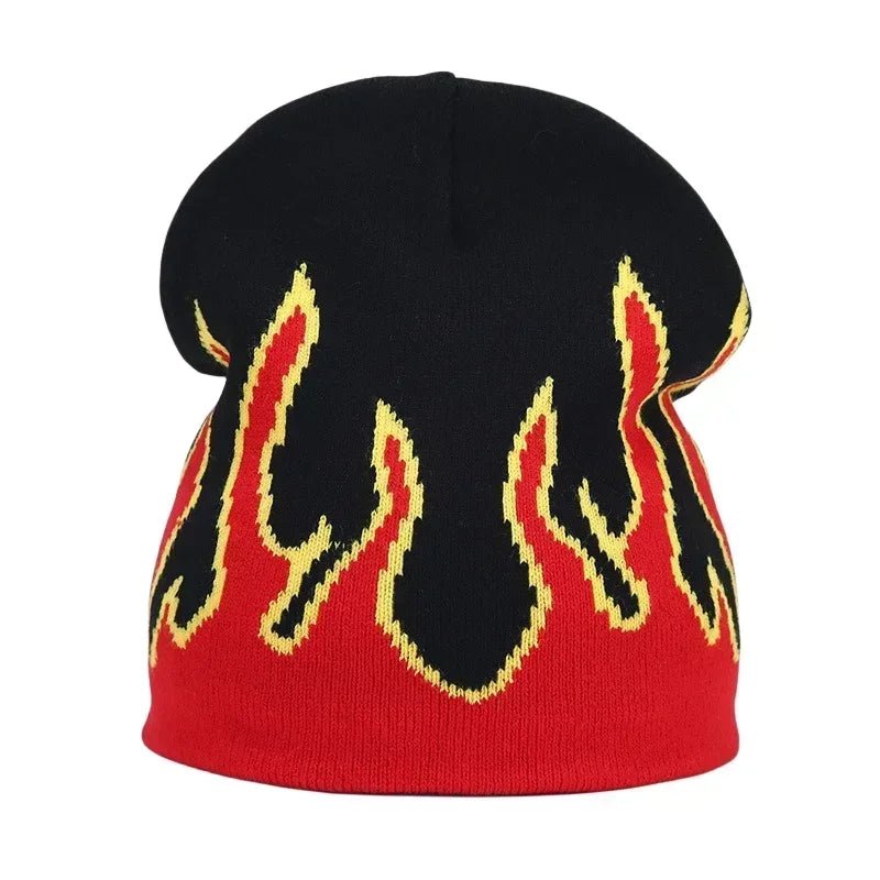 Y2K Letter Knitted Winter Autumn Beanie Cap Men Women Kanye Beanies Gorras Hombre Top Warm Skiing Hat Ear Hats Hip Hop Skullcap - Clothesfassion.store