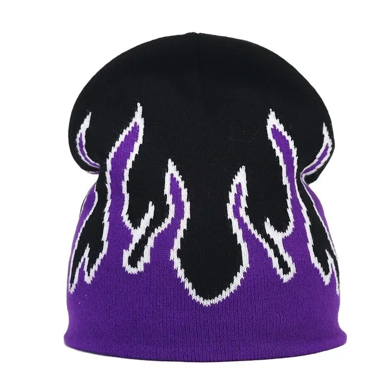 Y2K Letter Knitted Winter Autumn Beanie Cap Men Women Kanye Beanies Gorras Hombre Top Warm Skiing Hat Ear Hats Hip Hop Skullcap - Clothesfassion.store