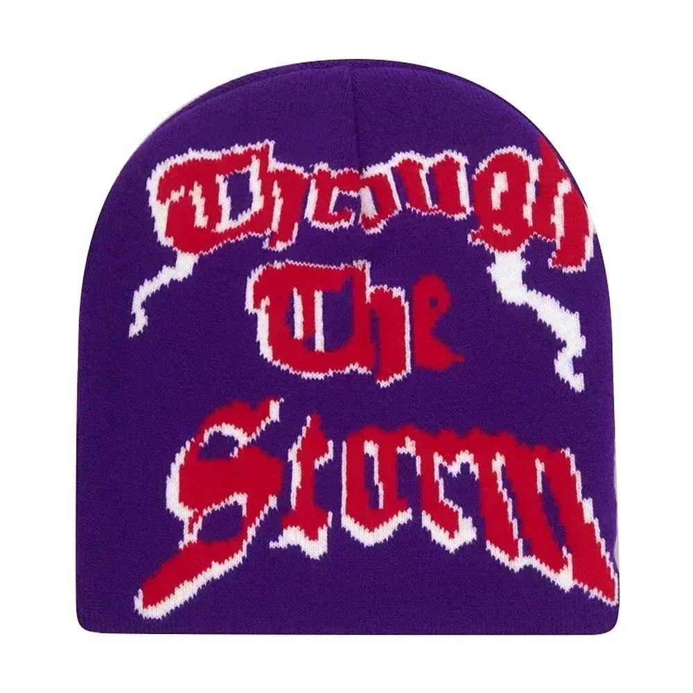 Y2K Letter Knitted Winter Autumn Beanie Cap Men Women Kanye Beanies Gorras Hombre Top Warm Skiing Hat Ear Hats Hip Hop Skullcap - Clothesfassion.store