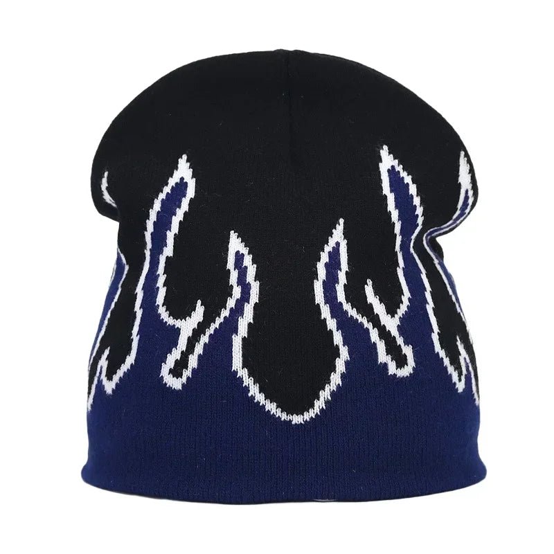 Y2K Letter Knitted Winter Autumn Beanie Cap Men Women Kanye Beanies Gorras Hombre Top Warm Skiing Hat Ear Hats Hip Hop Skullcap - Clothesfassion.store