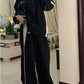 Y2K Pants Women Vintage Street Distressed Wash Women Clothing Casual Wide Leg High WaistedWoman Pants - Clothesfassion.store