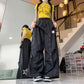 Y2K Streetwear Dance Pants Women Hip Hop Jazz Wide Leg Quick Dry Sports Trousers Casual Workwear Summer Fashion - Clothesfassion.store