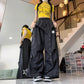 Y2K Streetwear Dance Pants Women Hip Hop Jazz Wide Leg Quick Dry Sports Trousers Casual Workwear Summer Fashion - Clothesfassion.store