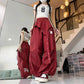 Y2K Streetwear Dance Pants Women Hip Hop Jazz Wide Leg Quick Dry Sports Trousers Casual Workwear Summer Fashion - Clothesfassion.store