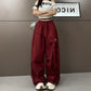 Y2K Streetwear Dance Pants Women Hip Hop Jazz Wide Leg Quick Dry Sports Trousers Casual Workwear Summer Fashion Punk Cargo Pants - Clothesfassion.store