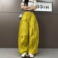 Y2K Streetwear Dance Pants Women Hip Hop Jazz Wide Leg Quick Dry Sports Trousers Casual Workwear Summer Fashion Punk Cargo Pants - Clothesfassion.store