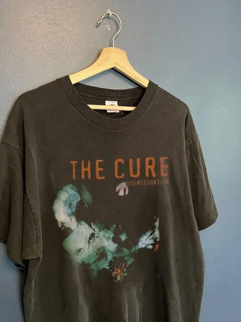 Y2K The Cure Theme T-shirt Summer New Retro Street Men's and Women's Casual Fashion T-shirt - Clothesfassion.store